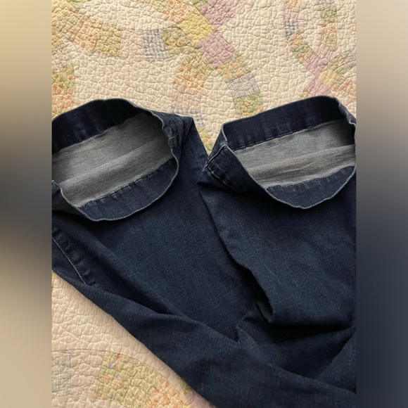 7FAMK dark wash gold pocket dojo - Picture 3 of 6